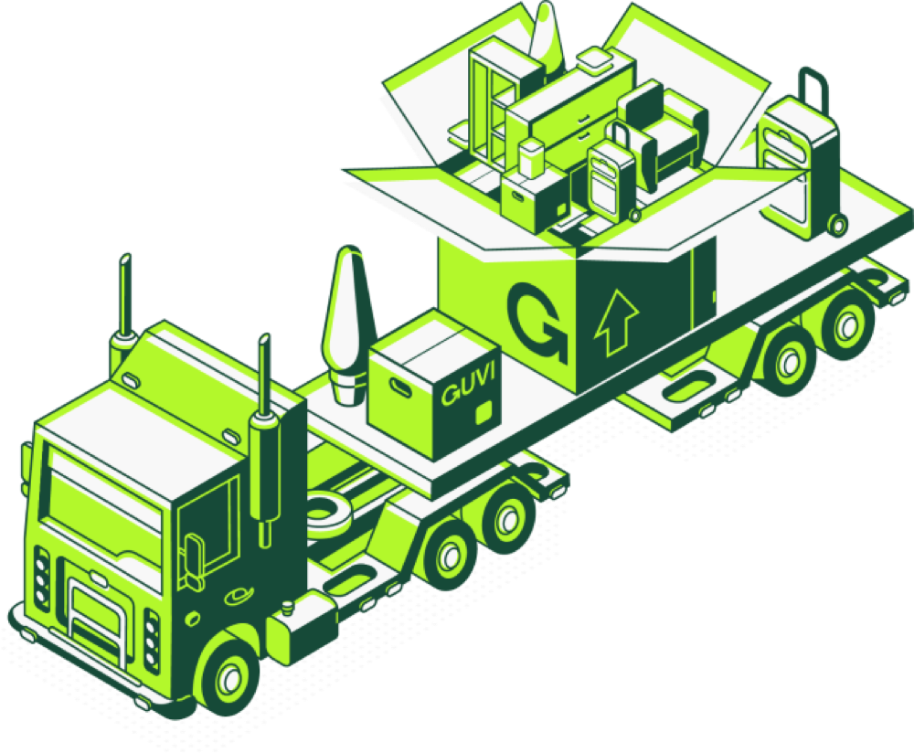 Guvi truck safety illustration